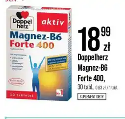 Apteka Cosmedica Doppelherz Magnez-B6 Forte 400 oferta