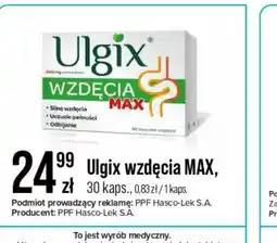 Apteka Cosmedica Ulgix wzdęcia MAX oferta