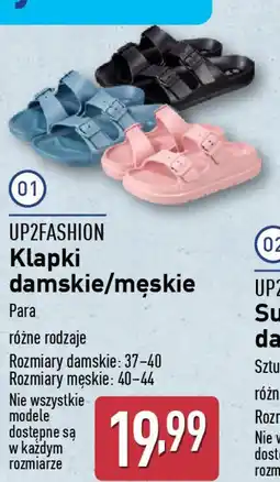 ALDI Klapki damskie/męskie oferta