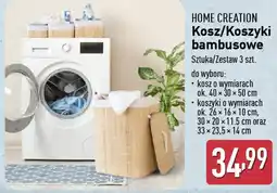 ALDI Kosz/Koszyki bambusowe oferta