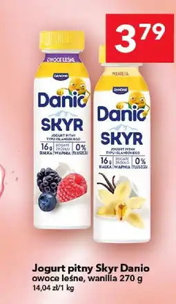 Lewiatan Jogurt pitny Skyr Danio wanilia 270g oferta