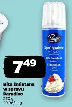 Netto Bita śmietana w sprayu Paradiso oferta