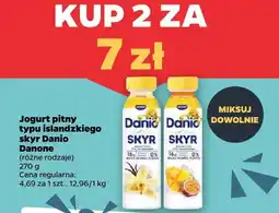 Netto Jogurt pitny typu islandzkiego Skyr Danio Danone oferta