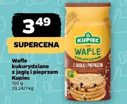 Netto Wafle kukurydziane z jagłą i pieprzem Kupiec oferta