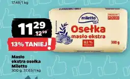 Netto Masło ekstra osetka Miletto oferta