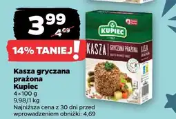 Netto Kasza gryczana prażona Kupiec oferta