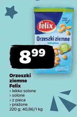 Netto Orzeszki ziemne lekko solone, solone, z pieca Felix oferta