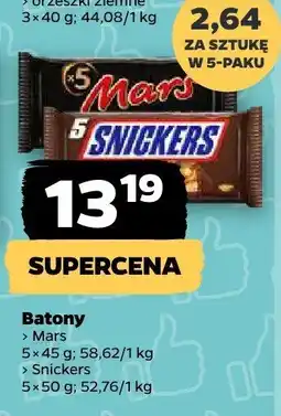 Netto Batony Mars/Snickers oferta