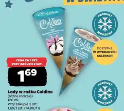 Netto Lody w rożku Coldino różne rodzaje oferta