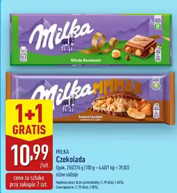 ALDI Czekolada Milka Whole Hazelnuts oferta