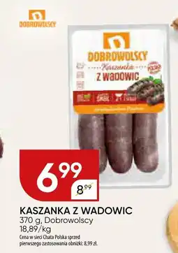 Chata Polska Kaszanka z wadowic Dobrowolscy oferta