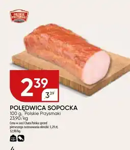 Chata Polska Polędwica sopocka Polskie Przysmaki oferta