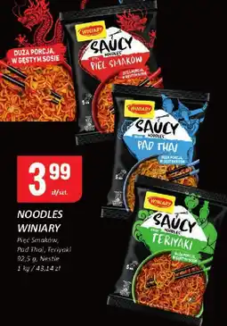 Chorten Zupka Noodles Winiary pięć smaków, pad thai, teriyaki oferta