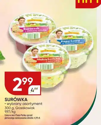 Chata Polska Surówka Grześkowiak oferta