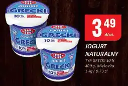 Chorten Jogurt naturalny typu grecki 10% Mlekovita oferta