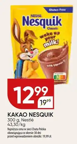 Chata Polska Kakao Nesquik Nestle oferta