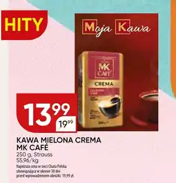 Chata Polska Kawa mielona Crema MK Cafe oferta