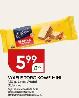 Chata Polska Wafle Torcikowe Mini Lotte Wedel oferta