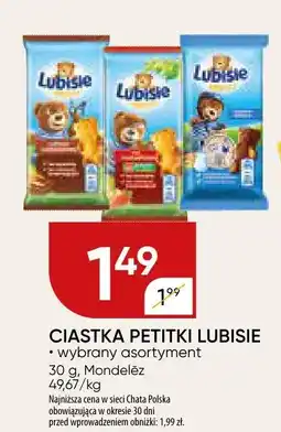 Chata Polska Ciastka Petitki Lubisie Mondelez oferta