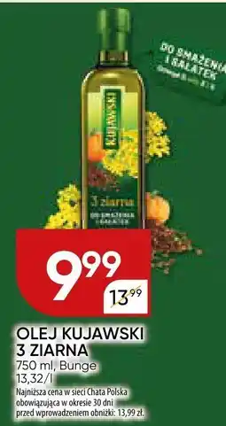 Chata Polska Olej Kujawski 3 ziarna Bunge oferta