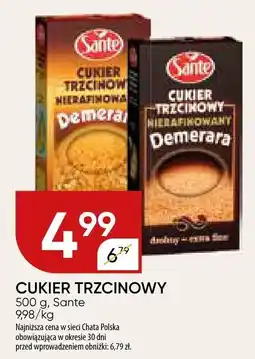 Chata Polska Cukier trzcinowy Sante oferta