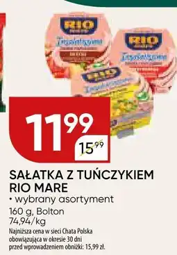 Chata Polska Sałatka z tuńczykiem Rio Mare Bolton oferta
