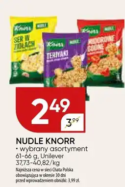 Chata Polska Nudle Knorr Unilever oferta