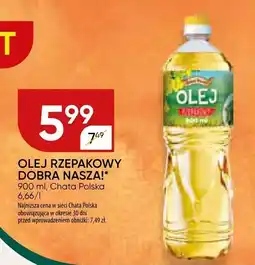Chata Polska Olej rzepakowy Dobra Nasza! oferta