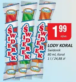 Chorten Lody Koral Świderek oferta