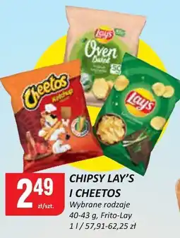 Chorten Chipsy Lay's i Cheetos Frito-Lay oferta