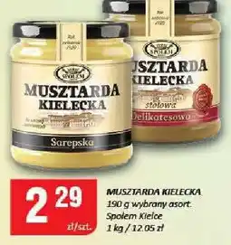 Chorten Musztarda kielecka WSP Społem oferta