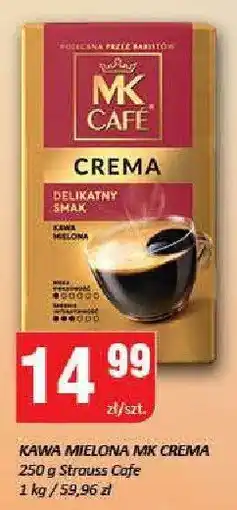 Chorten Kawa mielona MK Cafe Crema oferta