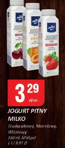 Chorten Jogurt pitny Milko różne smaki oferta