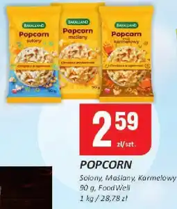 Chorten Popcorn FoodWell solony/maślany/karmelowy oferta