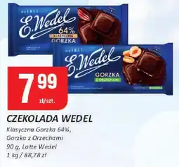 Chorten Czekolada Wedel Klasyczna Gorzka/Gorzka z orzechami E.Wedel oferta
