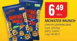 Chipsy Monster Munch pizza/ketchup Lorenz