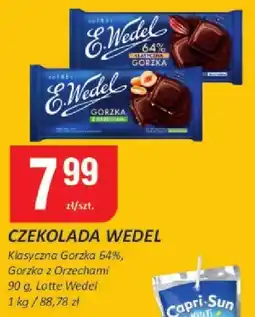 Chorten Czekolada Wedel różne rodzaje E.Wedel oferta