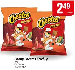Chorten Chipsy Cheetos Ketchup oferta