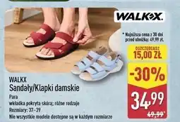 ALDI Klapki damskie rozm. 37-39 Walkx oferta