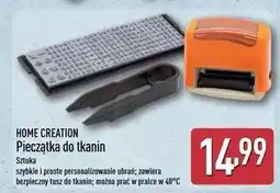 ALDI Pieczątka do tkanin Home Creation oferta