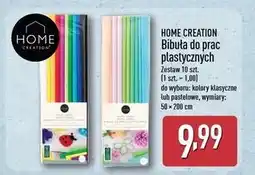 ALDI Bibuła do prac plastycznych pastelowa 50 x 200 cm Home Creation oferta