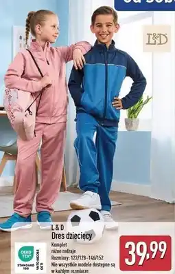ALDI Dres dziecięcy 122/128-146/152 L&D oferta