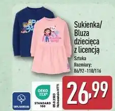 ALDI Sukienka koci domek gabi 86-116 oferta