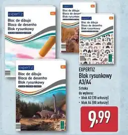 ALDI Blok rysunkowy a3/30 kartek Expertiz oferta