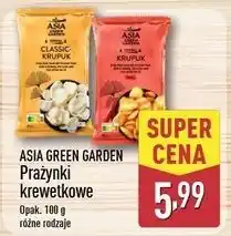ALDI Prażynki krewetkowe chili Asia Green Garden oferta