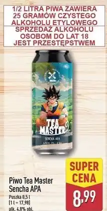 ALDI Piwo tea master sencha Rockmill oferta