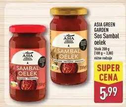 ALDI Sos sambal oelek owocowy Asia Green Garden oferta