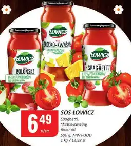 Chorten Sos Łowicz spaghetti/słodko-kwaśny/boloński oferta