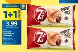 Lidl 7DAYS Croissant z nadzieniem kakaowym oferta