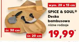 Kaufland SPICE & SOUL Deska bambusowa oferta